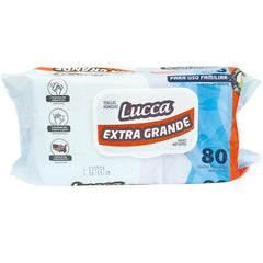 Toallas húmedas LUCCA extra grande - bolsa 80u