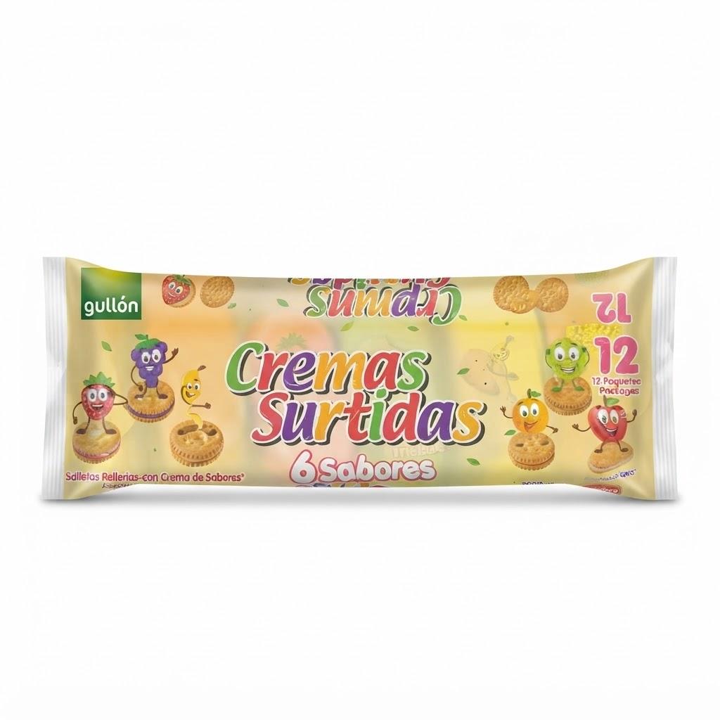 Galleta CUÉTARA cremas surtidas - bolsa 12u
