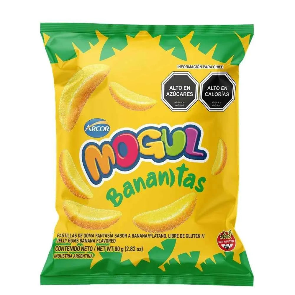 Gomitas ARCOR Mogul Bananitas - bolsa 80g
