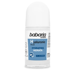 Desodorante BABARIA roll-on hyaluronic acid - bote 50mL