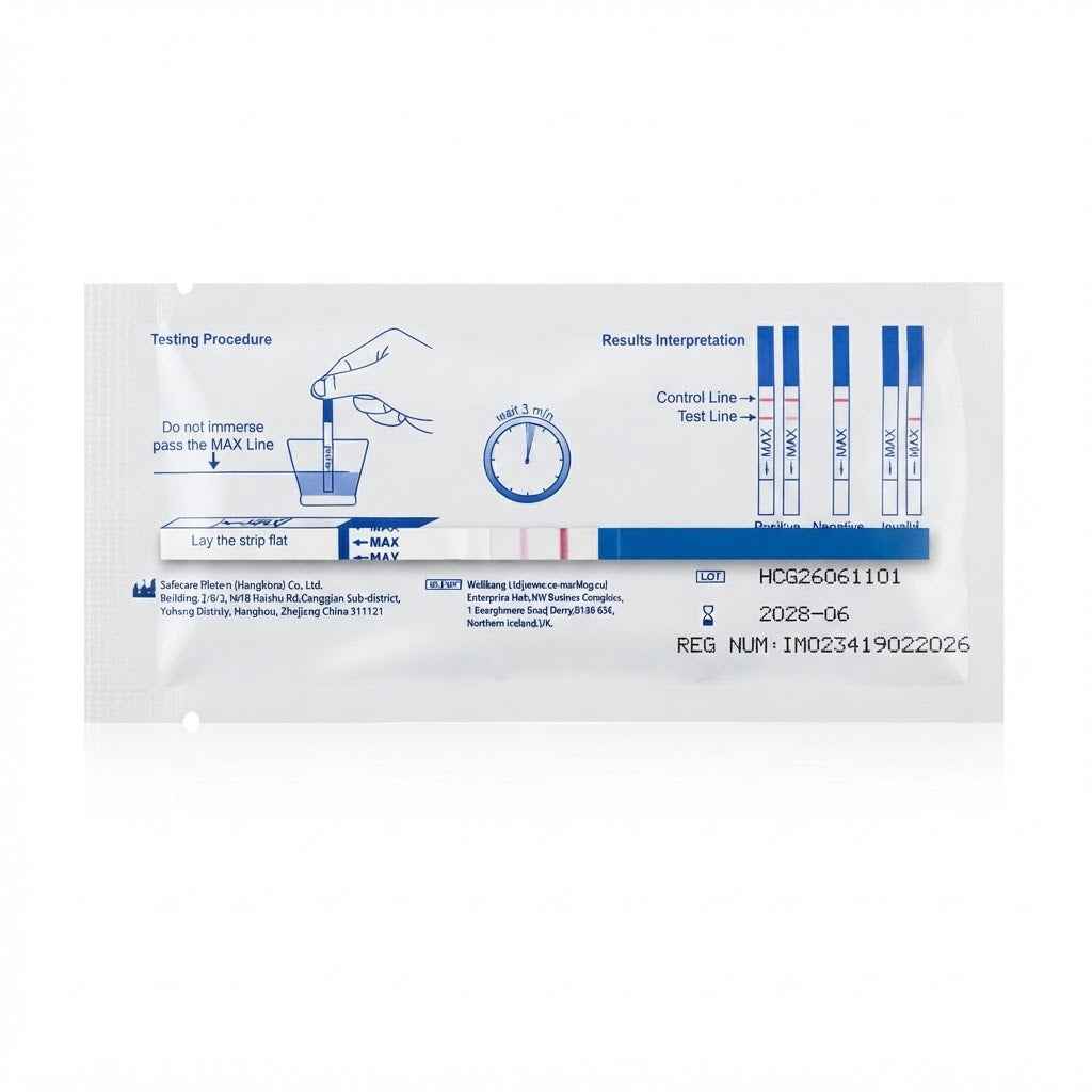 Prueba de embarazo SAFECARE tira - 1u