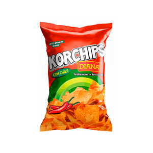 Boquitas DIANA korchips con chile - bolsa 165g