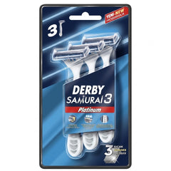 Rasuradora DERBY samurai triple hoja - 3u