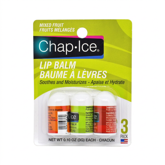 Pomada para labios CHAPICE mini sabores - 3u