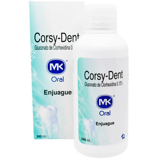 Enjuague bucal MK corsy-dent - bote 240mL