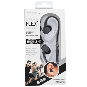 Audífonos manos libres MYME fit bendable flex - 1u