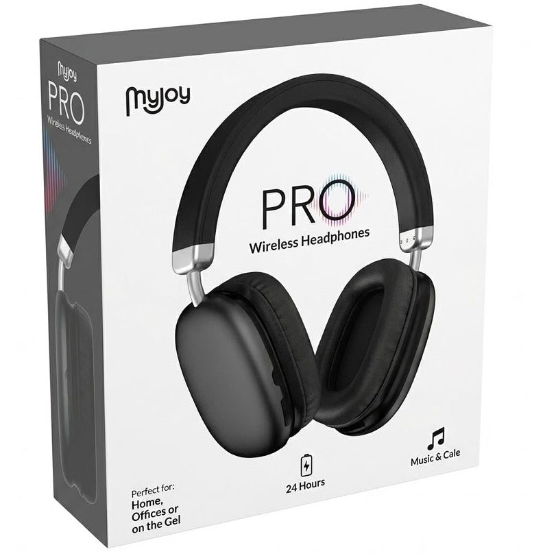 Audífonos de diadema MYJOY pro inalámbricos - 1u