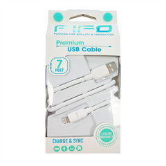 Cable FIFO USB para iPhone lightning 7ft - 1u