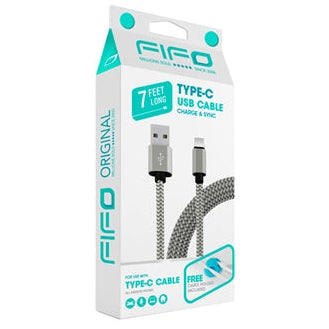 Cable FIFO USB y tipo-C 7ft - 1u