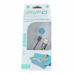 Cable FIFO extra long micro-USB 7ft - 1u