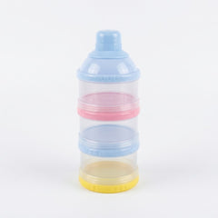Envase para leche en polvo multicolor - 1u