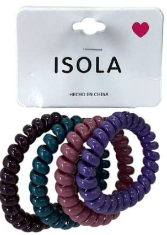 Colas para cabello ISOLA - 4u