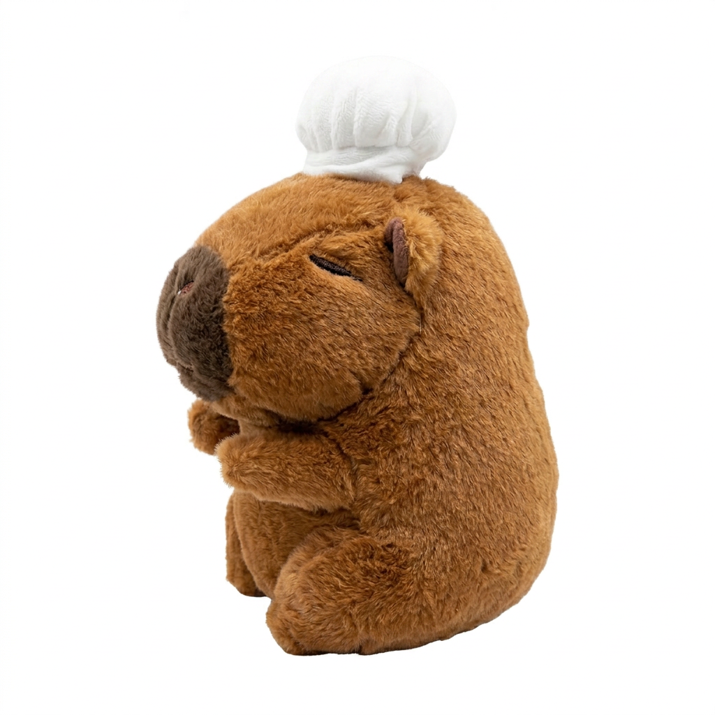 Peluche CAPIBARA chef 21cm - 1u