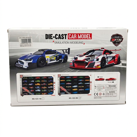 Carro METAL BOOT die-cast car model - caja 30u