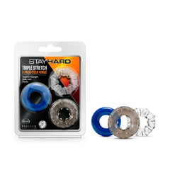 Anillos estimulantes STAYHARD combinado - 3u