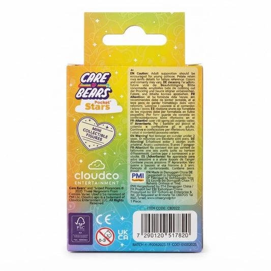 Figura POCKET STARS care bears - 1u variedad