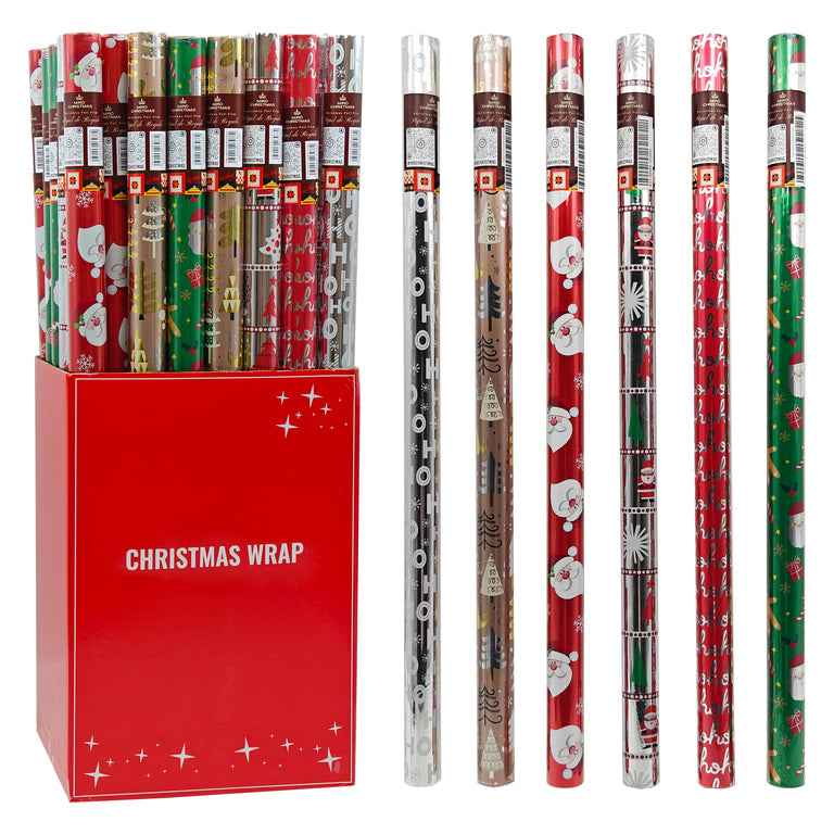 Papel navideño para regalos - 1 unidad