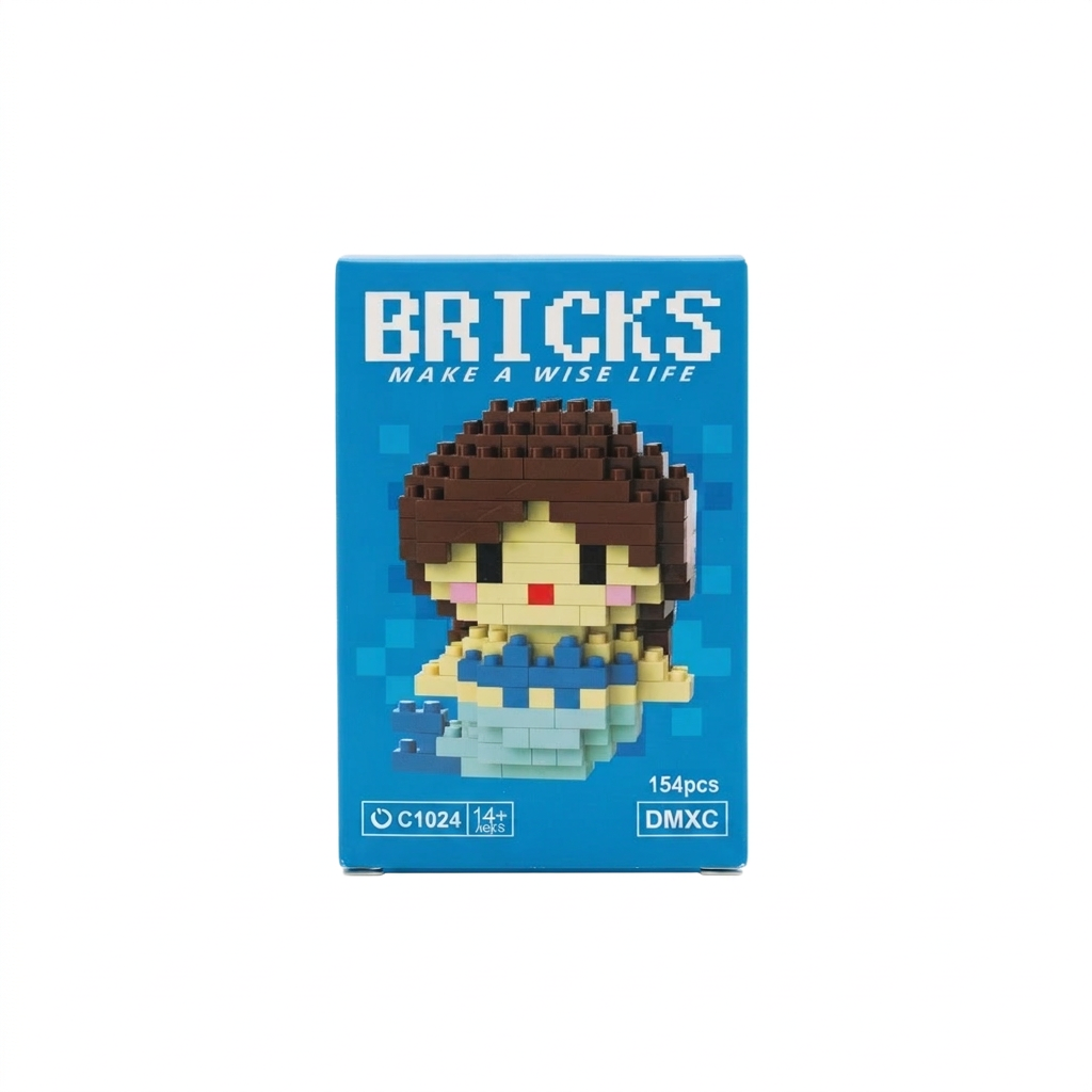 Bloques BRICKS make a wise life variedad - 1u