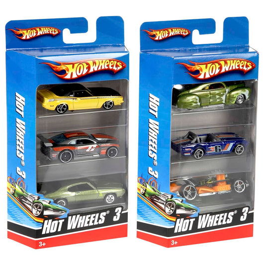 Carro HOT WHEELS variedad - 3u