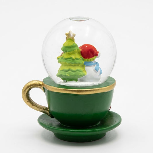Esfera navideña en taza - 1u